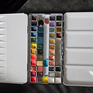 Artist Watercolor Metal Box Small