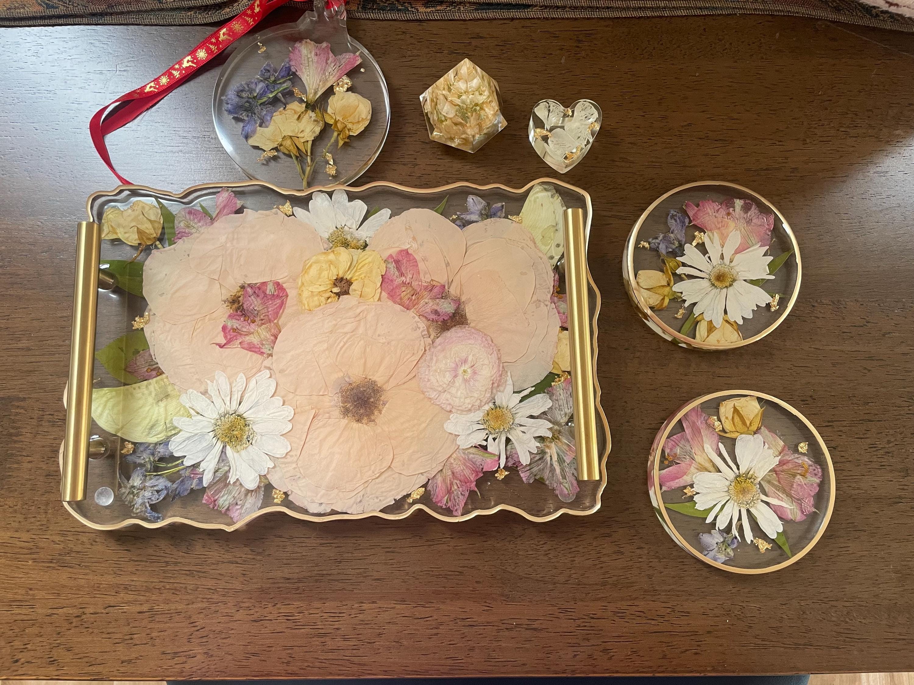 Preserved flowers from Claudia's etsy review