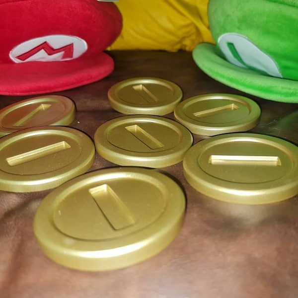 Super Mario Coin Geek Replica – Resin Collector Coin – Ultimate Gift ...