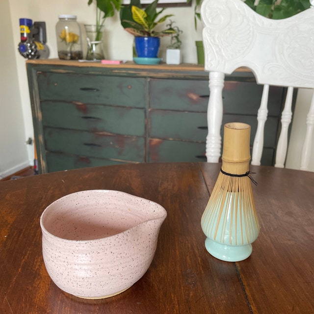 Pink Matcha Bowl - Riching Matcha