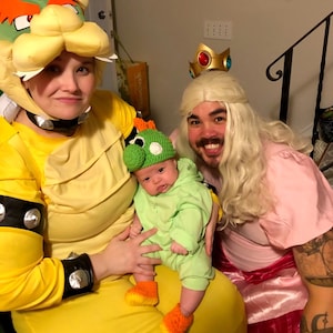 Baby Nintendo Costume Nintendo Super Mario Bros Princess Peach Dress Costume  For Babies