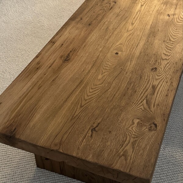 Handcrafted Reclaimed Wood Bench, Rustic Farmhouse Seating, Rustic ...