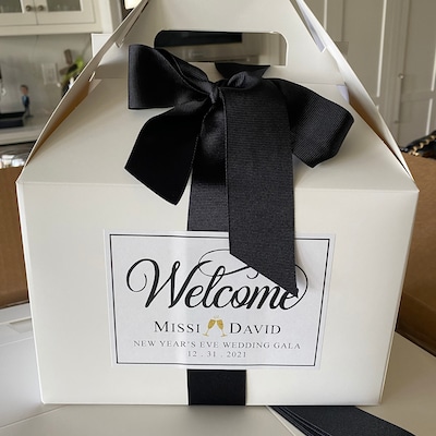 Custom Wedding Welcome Boxes Hotel Welcome Boxes for Wedding Guests ...