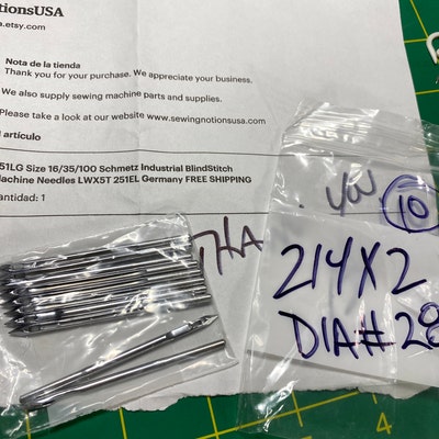 20PCS ORGAN HAX1SP Sewing Machine Needles - Size 14/90, Elastic Fabric, Chrome Plated For Most Home Machines