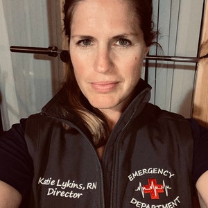 Katie lade till en bild av sitt köp