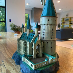Wizard s Castle Model HO Guage Train Building Model Nightlight Etsy