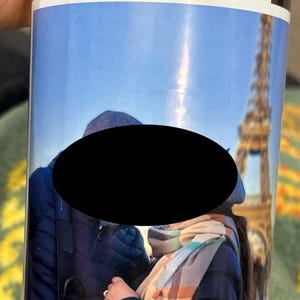Thalia lade till en bild av sitt köp