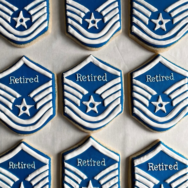 ★アメリカ海軍＊提督/将官～将校用＊銀のカフスボタン＊ペア＊ジャンク（実物） U.S. Air Force Rank Insignia Cookie Cutter - Etsy 日本