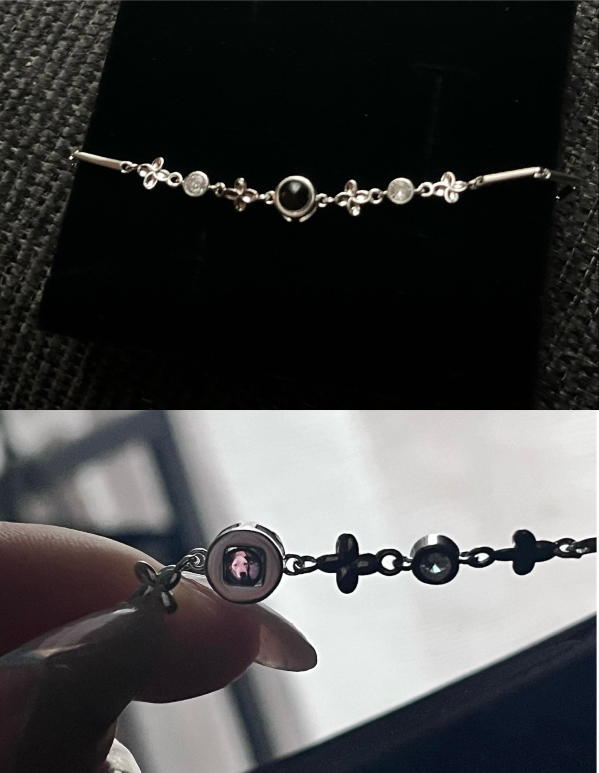 Custom Photo Projection Bracelet,Personalized Photo Bracelet, Couple Bracelets,Custom Memorial Picture Jewelry,Best Friend Gift,Gift for Her