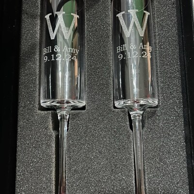 Wedding Flutes & Serving Set- Gold-407
