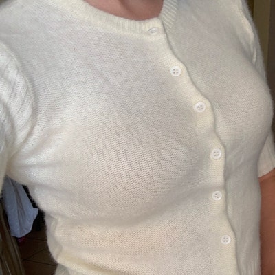 womens white button down tie front shirt