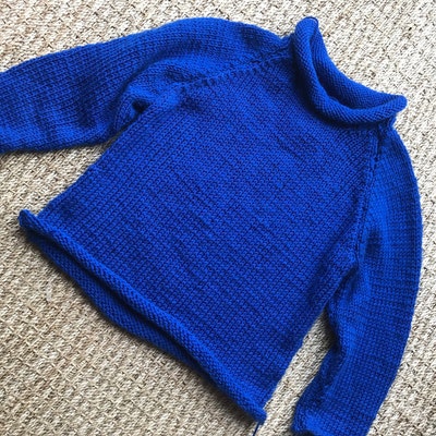 Beginner Friendly Knitting Pattern PDF Sizes 6 Mos 50 /baby Sweater ...