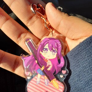 ドキドキ文芸クラブ 2.5インチチャーム - Etsy 日本