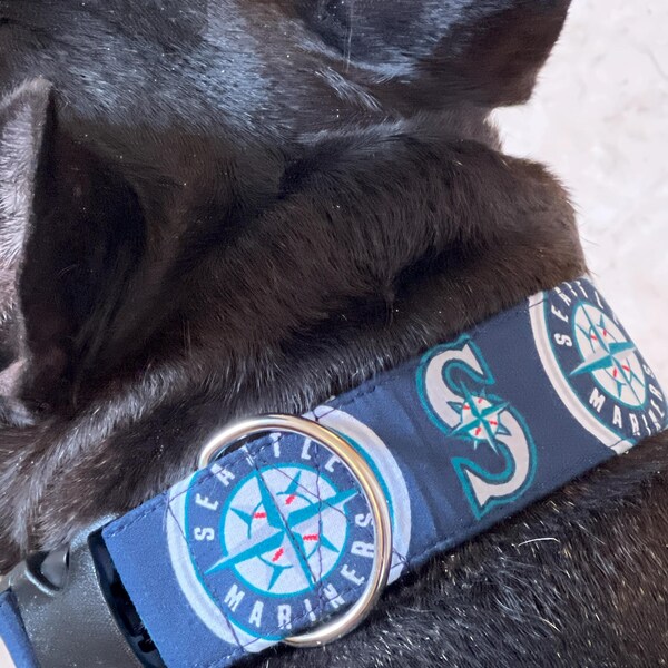 Navy Blue Green Red Tartan Plaid Fabric Dog Collar Custom Made by Terri ...