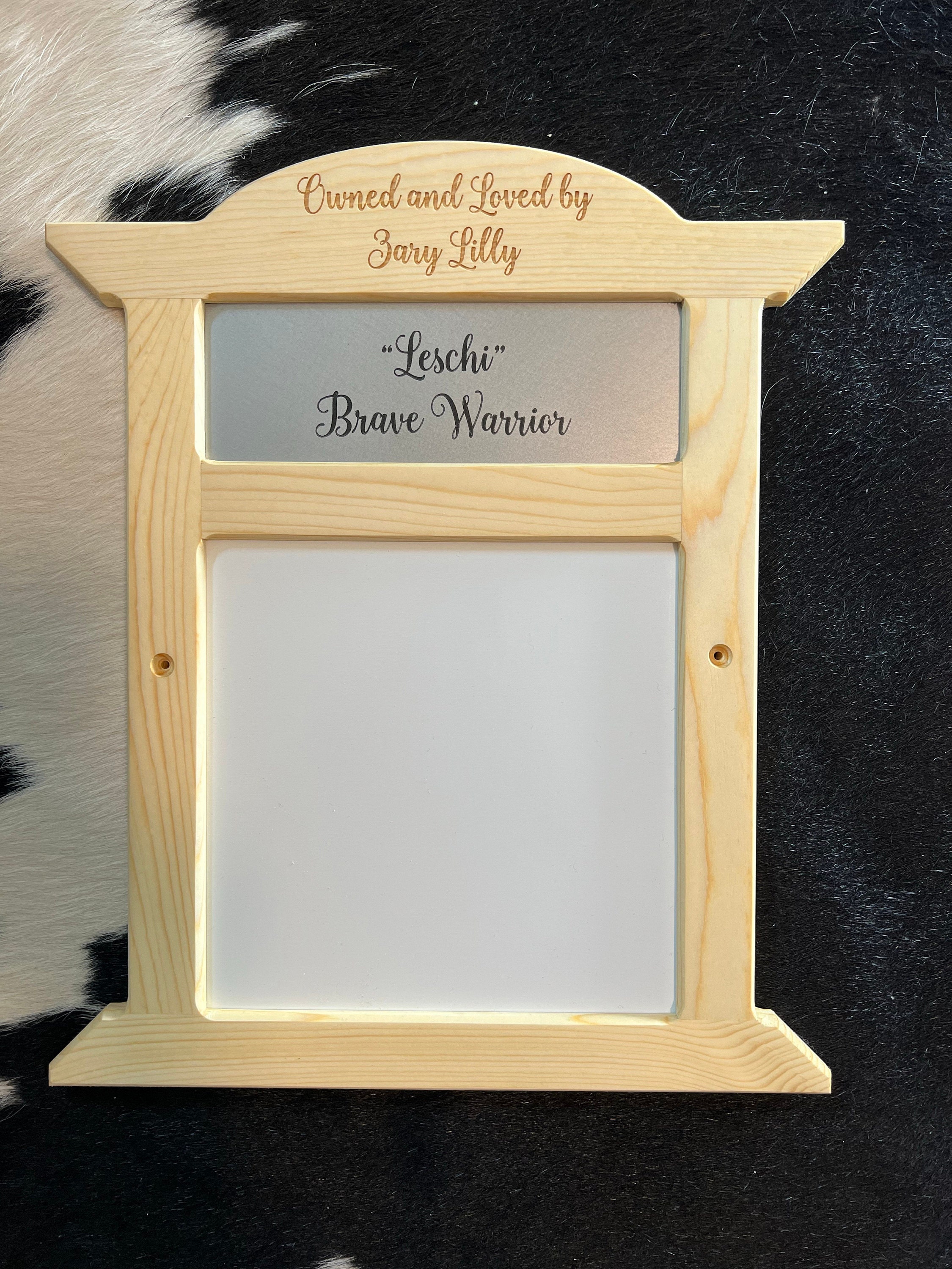 Horse Stall Sign, Equine Name Plaque, Horse Barn Sign, Stable Decor, Horse Name Plate, Chalkboard or Dry Erase Board, Feeding Instructions