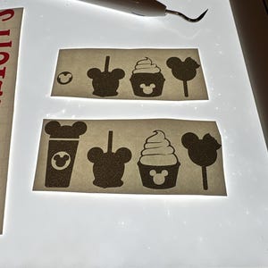 Disneyland Snacks SVG - Mickey Mouse Treats Download Digital File