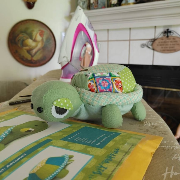 Turtle Pattern Sewing Tortoise Plush PDF - Etsy