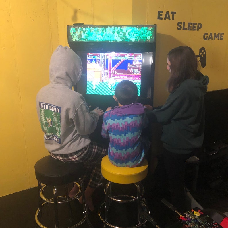 Arcade setup shared by Lawrence Peters
