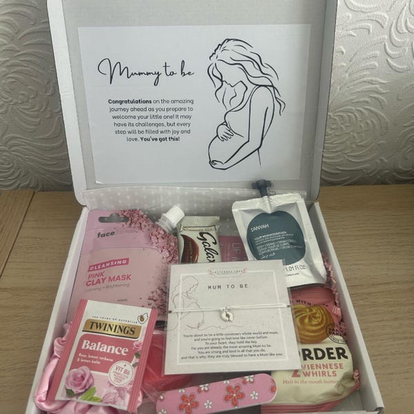 Pregnancy Spa Pamper Gift Box Mum to Be Gift Set Maternity New Mum ...