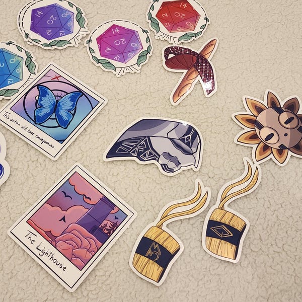 Life is Strange Inspired Polaroid Stickers - Etsy