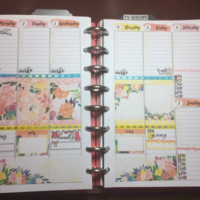 CHILL Printable Dashboard/b6 Dashboard/a5 Dashboard/printable Planner ...