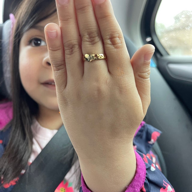 Gold Ring for Kids, Little 14k Gold Fill Ring, Little Girl Toddler Jewelry,  Womens Pinky Ring, Toe Ring, Stackable Ring - Etsy