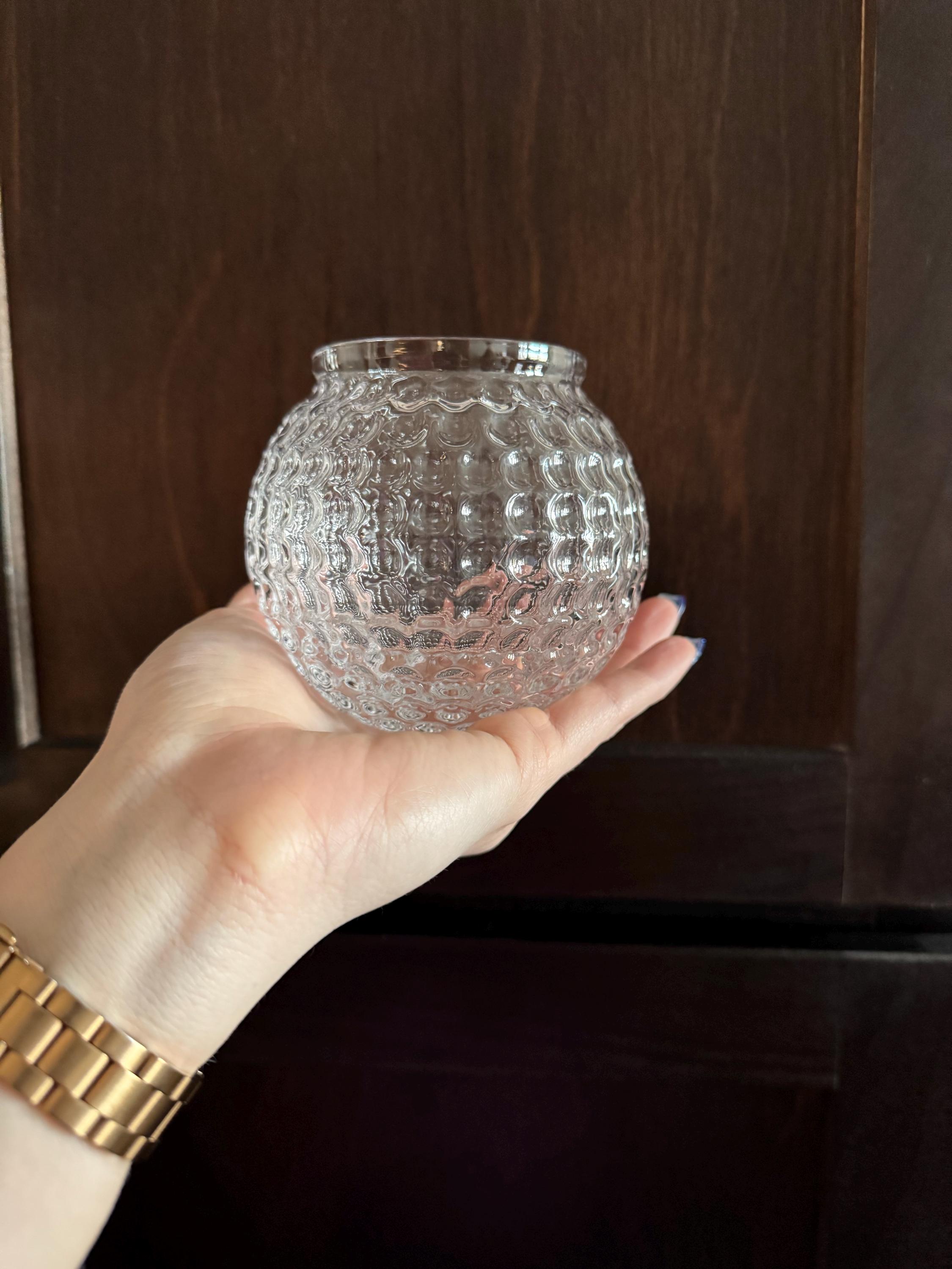 Golf Ball Whiskey Glass, Rock Glass, Bourbon Glass, Groomsmen Gift or Golf Gift | Whiskey Glasses | Golf Gifts for men