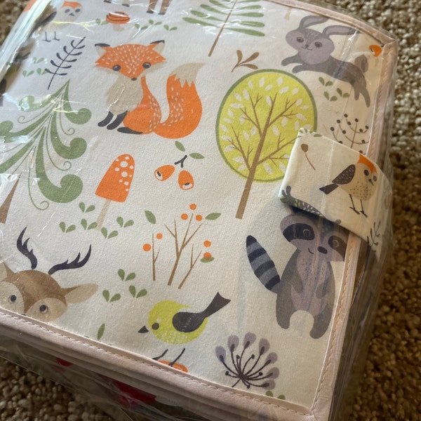 Soft Quiet Book Pages, Fine Motor Skills Education, First Book, Travel ...