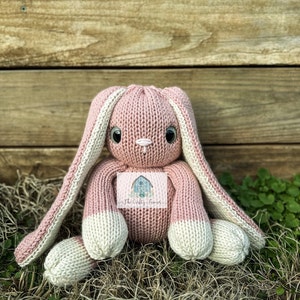 Lop Eared Bunny Circular Knitting Machine Pdf Pattern Sentro Addi ...