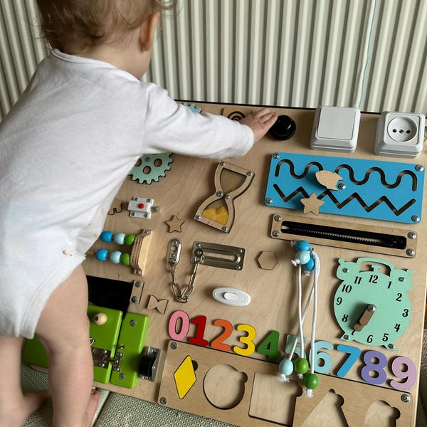 Busy Board for Toddler, Fast Shipping, Toddler Gift, Montessori Toys — free download