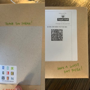 Sarah added a photo of their purchase