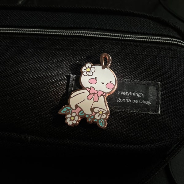 Teru Teru Bozu Large Hard Enamel Pin - Etsy