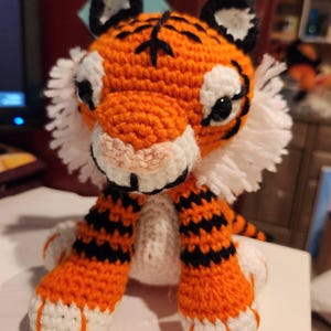 タイガーあみぐるみかぎ針編みパターン - Etsy 日本