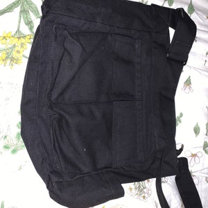 Japanese Original Multi-pocket Tote Canvas Bag Simple and - Etsy