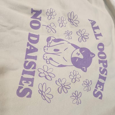 Bunny All Oopsies No Daisies Hoodie