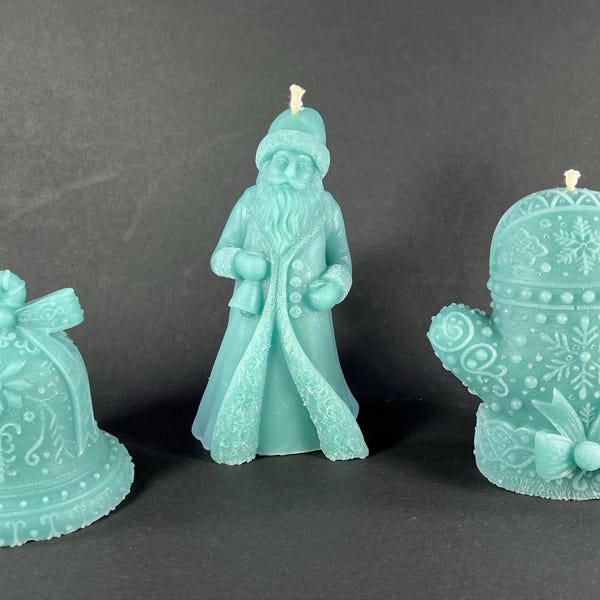 Chess King Queen Knight Rook Silicone Candle Mold - Mold for Candle ...