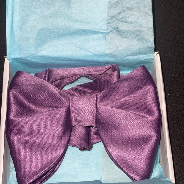 large butterfly bow tie