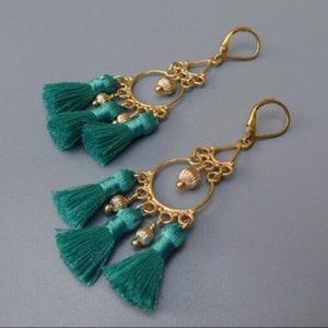 The Tiniest Silky Tassels Jewelry Making Tassels for - Etsy