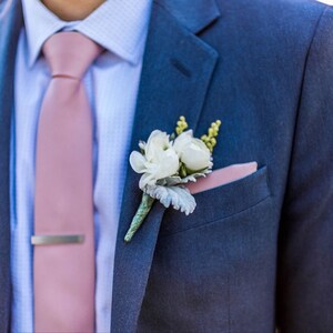 dusty pink mens ties