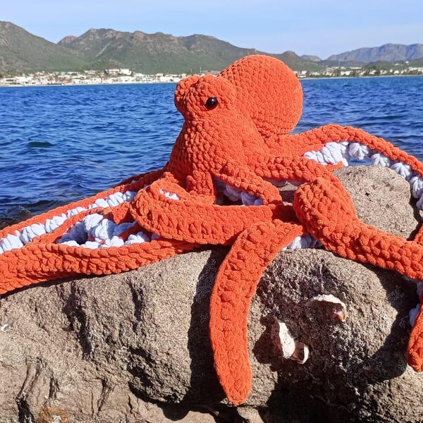 Cal the Colossal Squid Pattern Crochet Pattern digital Download PDF - Etsy
