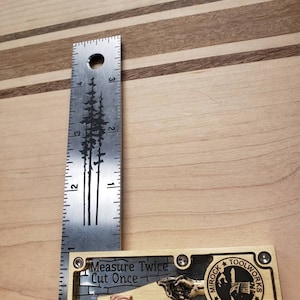 Mirock Square Metric Brass 120mm Nice Gift for Woodworker - Etsy