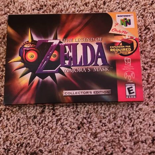 The Legend of Zelda Majora's Mask | NTSC | Nintendo 64 | N64 | En ...