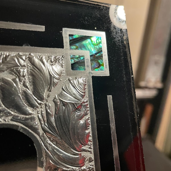 Black Mother of Pearl Shell INLAY OVERLAY Thin Sheet Veneer Luthier - Etsy