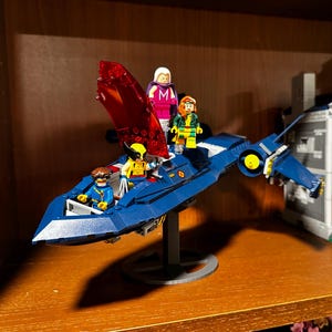 Lego Display Stand Marvel X-MEN 76022 / 76281 Blackbird Flight