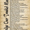 Simple Man Lyrics on Sheet Music, Lyrics Picture, Music Lyrics Wall Art ...