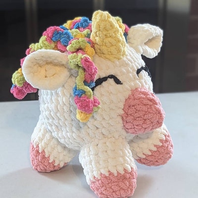 Floofy Friends Duo PDF, Crochet Pattern, Unicorn & Dino - Etsy