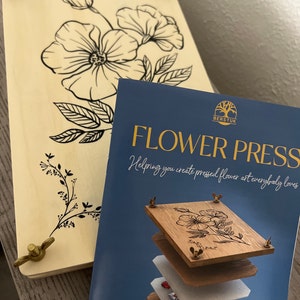 Berstuk Large Flower Press Kit for Adults The Flower Preservation Kit  Measures 10.8 x 6.9 • Our Plant Press & Leaf Press is a Great Gift for  Arts