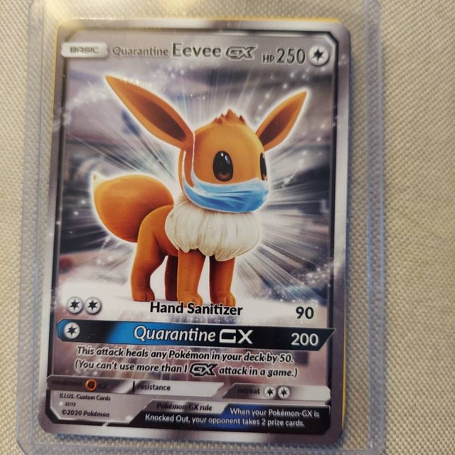 NEW* Quarantine Pikachu & Eevee GX Full Arts 