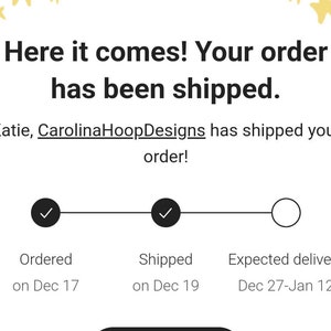 Katie added a photo of their purchase