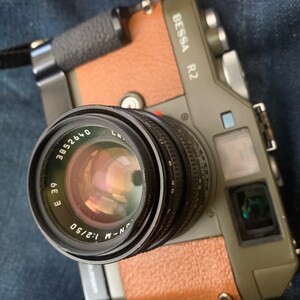Voigtlander Bessa R2 Replacement Leather Cover - Genuine Leather